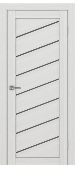 Межкомнатная дверь Турин_508У.112.40  Ясень серебристый