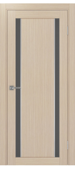 Межкомнатная дверь Турин_522АПС.212 молдинг алюм.хром.60  Дуб беленый FL