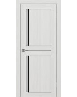 Турин_523АПС.221 молдинг алюм.чёрн. ЭКО-шпон Ясень серебристый