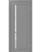 Турин_527АПС.121 молдинг алюм.хром ЭКО-шпон Серый