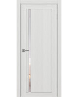 Турин_527АПС.121 молдинг алюм.хром ЭКО-шпон Ясень серебристый