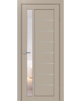 Турин_554АПП.21 молдинг алюм.хром ЭКО-шпон Мокко