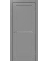 Турин_502АПП.11 молдинг алюм.хром ЭКО-шпон Серый