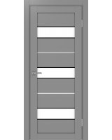 Турин_526АПС.122 молдинг алюм.чёрн. ЭКО-шпон Серый