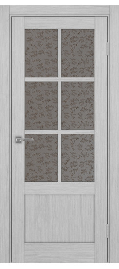 Межкомнатная дверь Турин_541ПФ.2221.60  Дуб серый FL