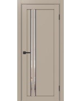 Турин_525АПС.121 молдинг алюм.чёрн. ЭКО-шпон Мокко