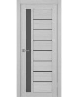 Турин_554АПП.21 молдинг алюм.чёрн. ЭКО-шпон Дуб серый FL