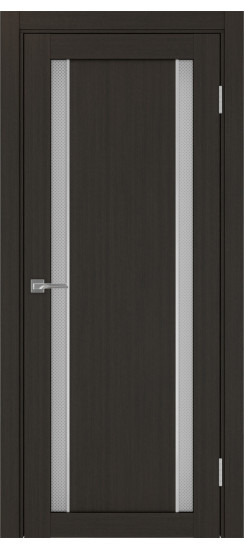 Межкомнатная дверь Турин_522АПС.212 молдинг алюм.хром.60  Венге FL