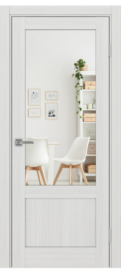 Межкомнатная дверь Турин_540ПФ.21.35  Ясень серебристый