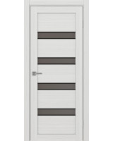 Турин_505AПC.12 молдинг алюм.чёрн. ЭКО-шпон Ясень серебристый