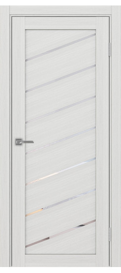 Межкомнатная дверь Турин_508У.112.40  Ясень серебристый