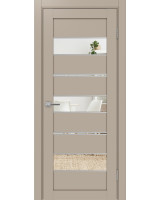 Турин_526АППmax.122 молдинг алюм.хром ЭКО-шпон Мокко