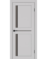 Турин_523АПС.221 молдинг алюм.чёрн. ЭКО-шпон Пепельный