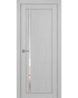 Турин_527АПС.121 молдинг алюм.хром ЭКО-шпон Дуб серый FL