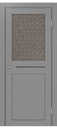Межкомнатная дверь Турин_520.221.30  Серый