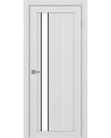 Турин_528AПП.121 молдинг алюм.чёрн. ЭКО-шпон Ясень серебристый