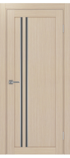 Межкомнатная дверь Турин_525АПС.121 молдинг алюм.хром.60  Дуб беленый FL