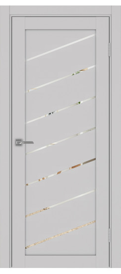Межкомнатная дверь Турин_508У.112.40  Пепельный