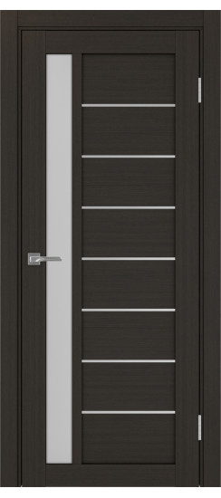 Межкомнатная дверь Турин_554АПП.21 молдинг алюм.хром.60  Венге FL