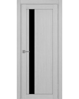 Турин_528AПП.121 молдинг алюм.чёрн. ЭКО-шпон Дуб серый FL