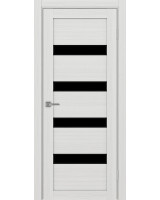 Турин_505AПC.12 молдинг алюм.чёрн. ЭКО-шпон Ясень серебристый