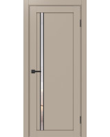 Турин_527АПС.121 молдинг алюм.чёрн. ЭКО-шпон Мокко