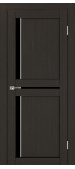 Межкомнатная дверь Турин_523АПП.221 молдинг алюм.хром.60  Венге FL