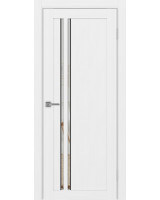 Турин_525АПС.121 молдинг алюм.чёрн. ЭКО-шпон Белый лёд