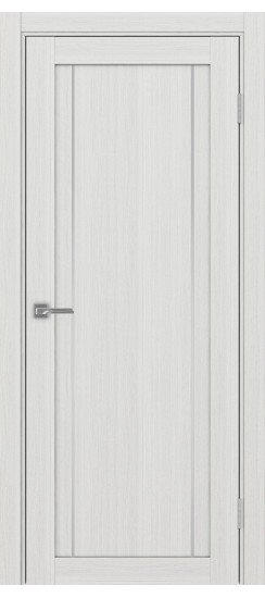 Межкомнатная дверь Турин_522AПП.111 молдинг алюм.хром.60  Ясень серебристый