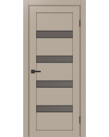 Турин_505AПC.12 молдинг алюм.чёрн. ЭКО-шпон Мокко