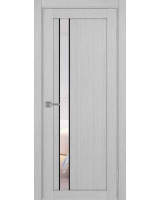 Турин_528AПС.121 молдинг алюм.чёрн. ЭКО-шпон Дуб серый FL