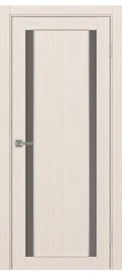 Межкомнатная дверь Турин_522АПС.212 молдинг алюм.хром.60  Ясень перламутровый