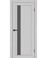 Турин_528AПС.121 молдинг алюм.чёрн. ЭКО-шпон Пепельный