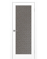 Турин_501.2 ЭКО-шпон Белый снежный