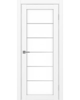 Турин_501АСС.2 молдинг алюм.хром ЭКО-шпон Белый снежный