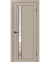 Турин_528AПС.121 молдинг алюм.чёрн. ЭКО-шпон Мокко