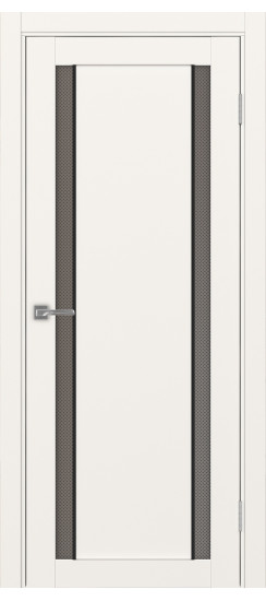 Межкомнатная дверь Турин_522АПС.212 молдинг алюм.чёрн.60  Бежевый