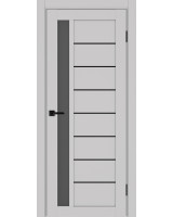Турин_554АПП.21 молдинг алюм.чёрн. ЭКО-шпон Пепельный