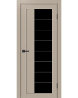 Турин_524АСС.22 молдинг алюм.чёрн. ЭКО-шпон Мокко
