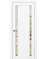 Турин_522AПП.212 молдинг алюм.хром ЭКО-шпон Белый снежный