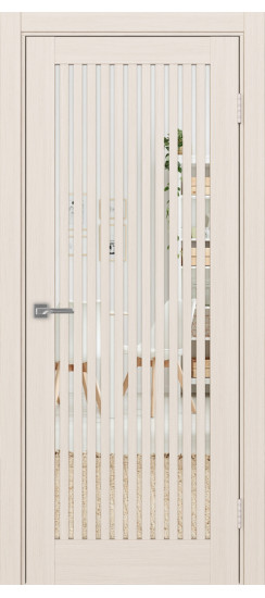 Межкомнатная дверь Турин_543.2.60  Ясень перламутровый