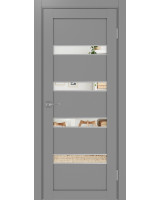 Турин_505AПC.12 молдинг алюм.хром ЭКО-шпон Серый