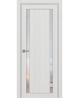 Турин_522АПС.212 молдинг алюм.хром ЭКО-шпон Ясень серебристый