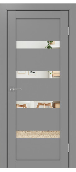 Межкомнатная дверь Турин_505.12.30  Серый