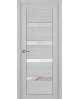 Турин_505AПC.12 молдинг алюм.хром ЭКО-шпон Дуб серый FL