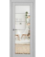 Турин_501АСС.2 молдинг алюм.хром ЭКО-шпон Дуб серый FL