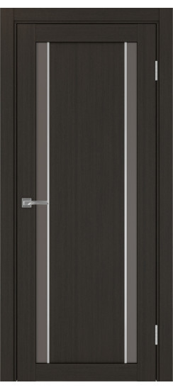 Межкомнатная дверь Турин_522АПС.212 молдинг алюм.хром.60  Венге FL