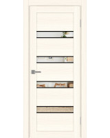 Турин_505AПC.12 молдинг алюм.чёрн. ЭКО-шпон Ясень светлый