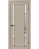 Турин_522AПП.212 молдинг алюм.чёрн. ЭКО-шпон Мокко