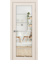 Турин_501АСС.2 молдинг алюм.хром ЭКО-шпон Ясень перламутровый